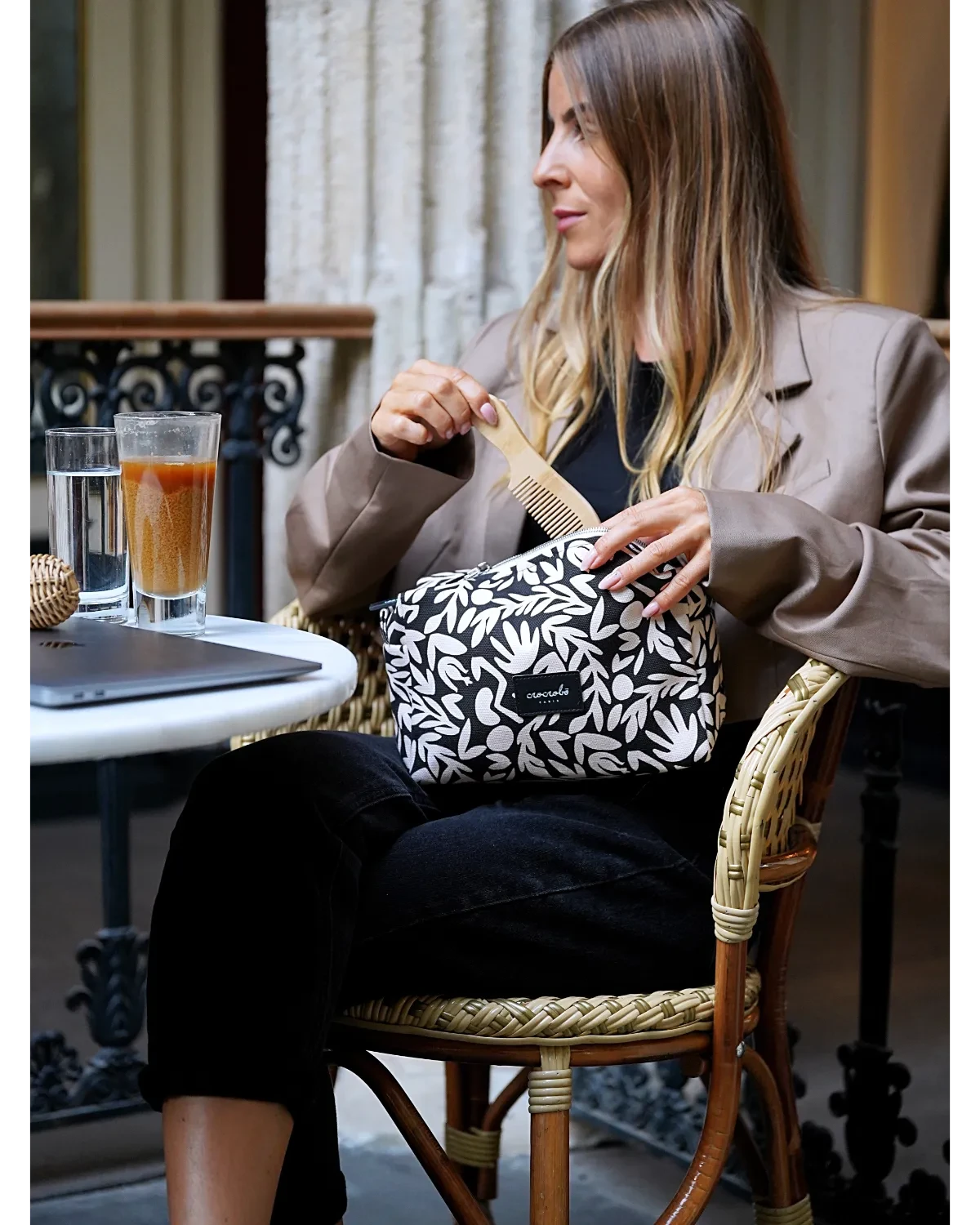 Trousse de toilette Camille - Floral