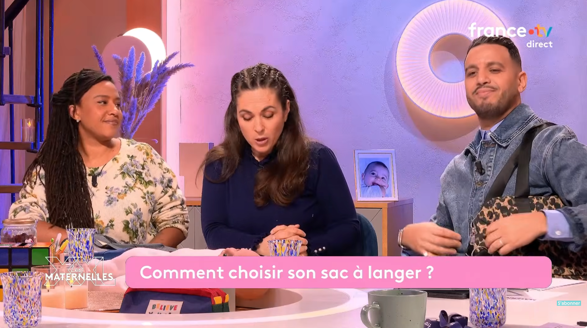 Le sac à langer Noah élu « It-bag de la saison » dans Les Maternelles sur France 5