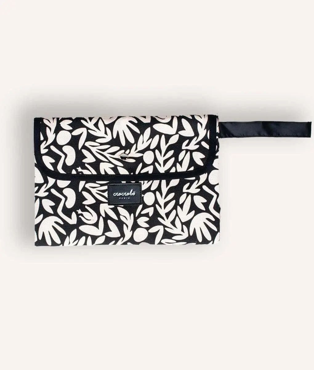 Pack trio accessoires pour sac à langer Noah - Floral - Crocrobo Paris